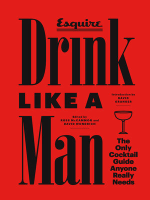 Drink Like a Man - ebook